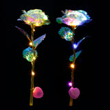 Colorful LED Fairy Rose Artificial Galaxy Rose