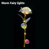 Colorful LED Fairy Rose Artificial Galaxy Rose