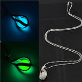Luminous Water Drop Stone Beads Charm Necklace