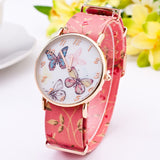 Colorful Butterfly Design WristWatch