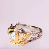 Milangirl Leaves Rings