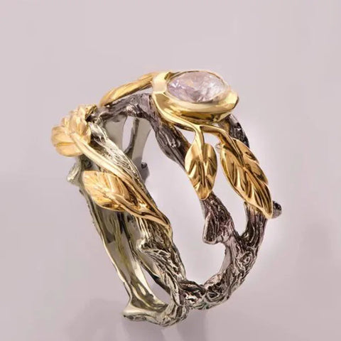 Milangirl Leaves Rings