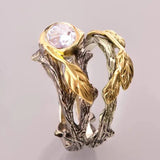 Milangirl Leaves Rings