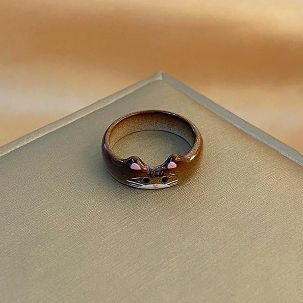 Charming Cat Ring