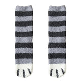 Fuzzy Cat Paw Socks