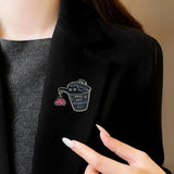 Hey You Dropped This Brain Brooches Pin