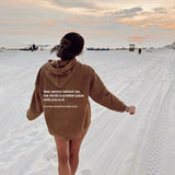 Dear Person Behind Me Hoodie With Kangaroo Pocket Pullover