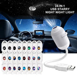 360° USB Starry Sky Projector Night Light