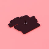 This is Sewious! Funny Yellow Duck Enamel Pin