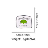 Funny Frog Enamel Pin