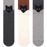 Peekaboo Cat Mid-Calf Socks