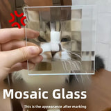 Creative Mosaic Pixel Glass