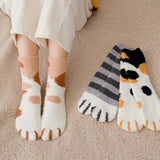 Fuzzy Cat Paw Socks