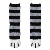 Fuzzy Cat Paw Socks