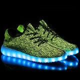 Adults Unisex LED Rechargable Glow Shoe