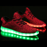 Adults Unisex LED Rechargable Glow Shoe
