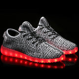 Adults Unisex LED Rechargable Glow Shoe