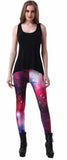Women Galaxy Purple Space Edition Leggings