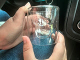 Transparent Skull Head Doomed Glass