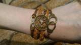 Infinity Love Charm Leather Bracelets