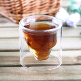 Transparent Skull Head Doomed Glass