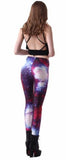 Women Galaxy Purple Space Edition Leggings