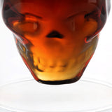 Transparent Skull Head Doomed Glass