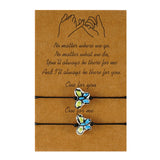 Friendship Butterfly Necklace