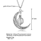 Glowing Moon Necklace