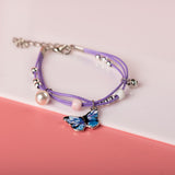 Drip Glaze Butterfly Bracelet
