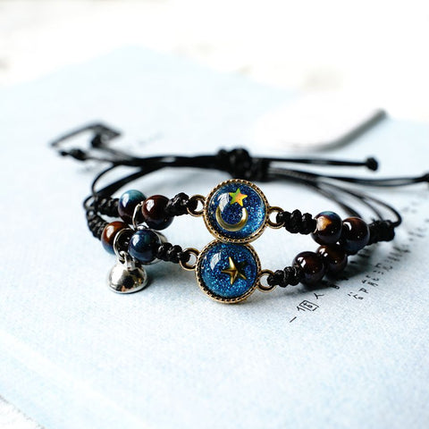 Creative Stars & Moon Magnetic Bracelet