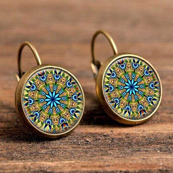 Bohemian Glass Earrings