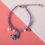 Drip Glaze Butterfly Bracelet