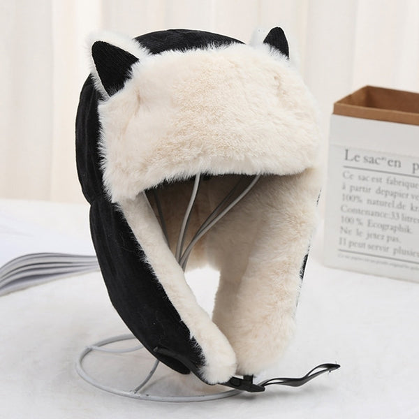 Cat Ear Flapped Cold Proof Hat
