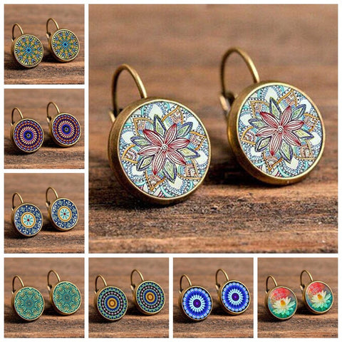 Bohemian Glass Earrings
