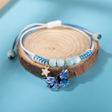 Drip Glaze Butterfly Bracelet