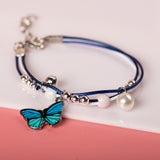 Drip Glaze Butterfly Bracelet