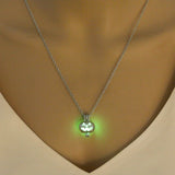 Glow Pumpkin Necklace