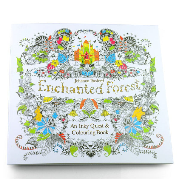 Enchanted Forest Coloring Book - Stress and Anxiety Reliever