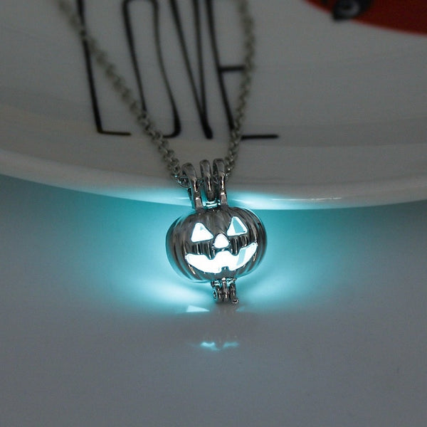 Glow Pumpkin Necklace