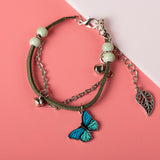 Drip Glaze Butterfly Bracelet