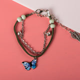 Drip Glaze Butterfly Bracelet