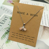 Bee Necklace With Note