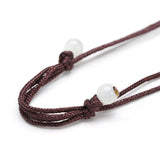 Black Tourmaline Stone Pendant Necklace
