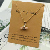 Bee Necklace With Note