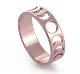 Full Crescent Moon Ring