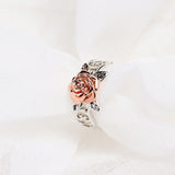 Rose Gold Plated Flower Ring