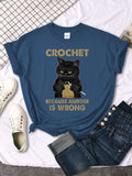 Crochet Because Murder Is Wrong