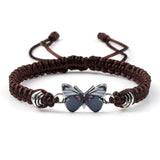 Gray Butterfly Bracelet