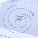 Moon & Stars Planet Necklace